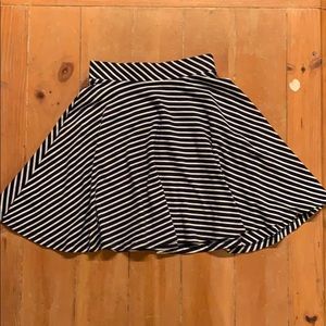 Striped skirt